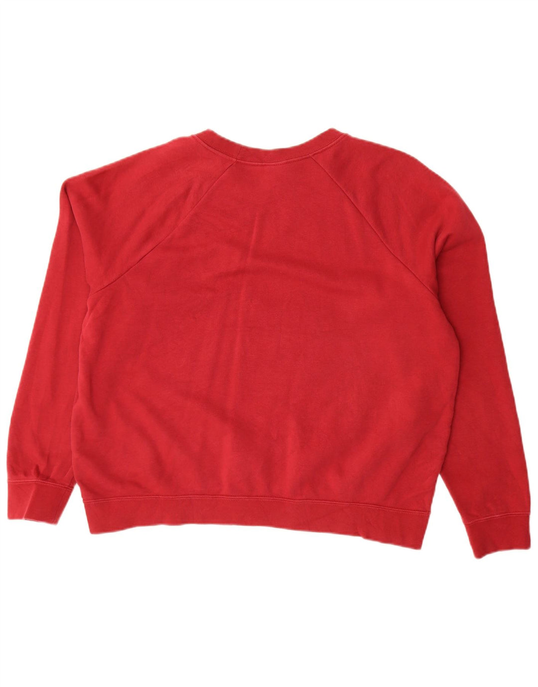 Nike Damen-Sweatshirt in Übergröße, Größe 16, Größe L, Rot, Baumwolle