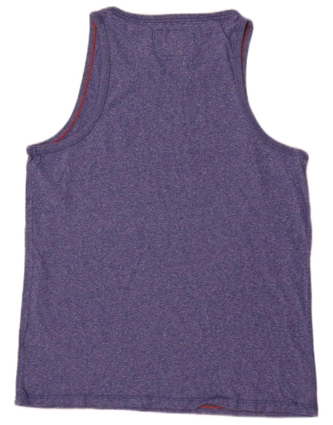 Superdry Herren-Trägershirt, groß, blau meliert