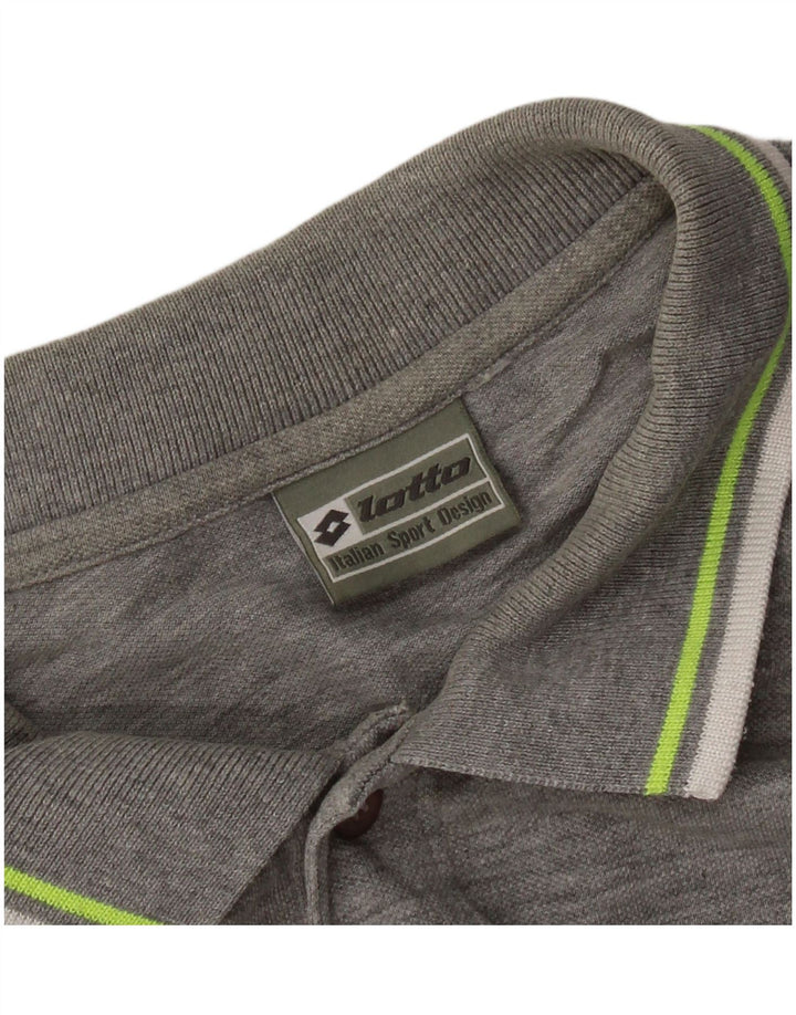 Lotto Herren Poloshirt XL Grau