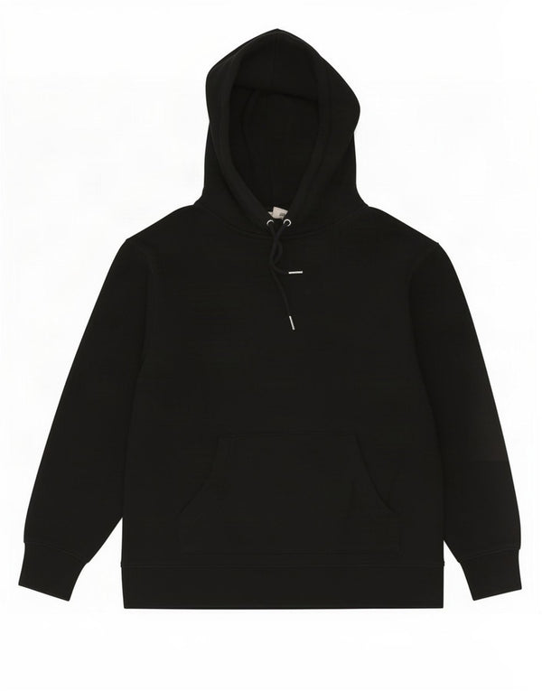 Topshop Damen Übergroßer Kapuzenpullover UK 6 XS Schwarz Baumwolle