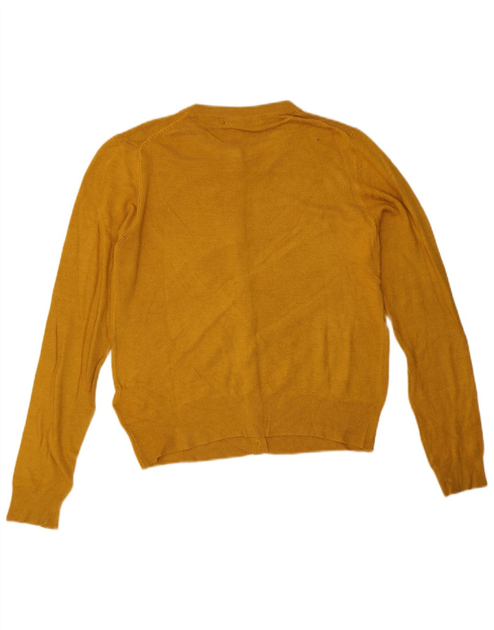 Marks & Spencer Damen-Strickjacke in Übergröße, Gr. 8, Gelb