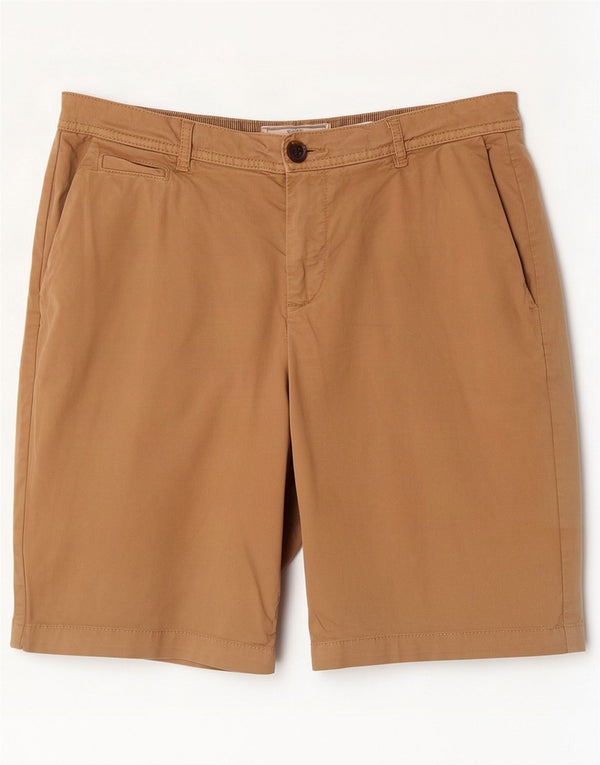 Fat Face Damen Chinoshorts UK 16 Large W34 Beige Baumwolle