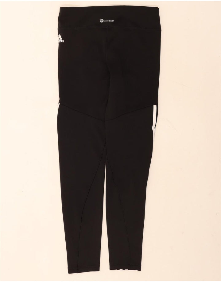 Adidas Mädchen Aeroready Leggings 14–15 Jahre, schwarzes Polyester