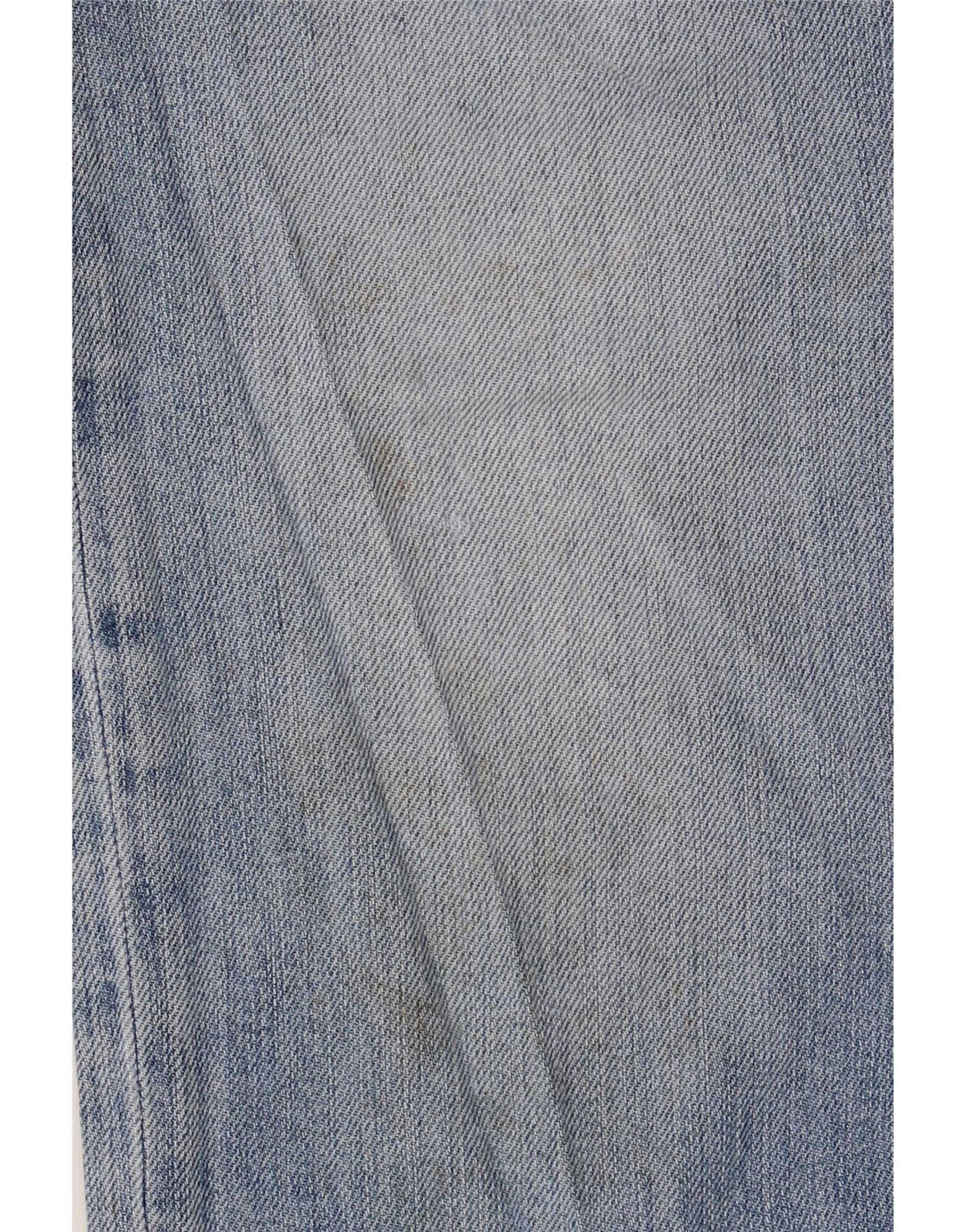 Trussardi Damen Straight Jeans W32 L34 Blaue Baumwolle