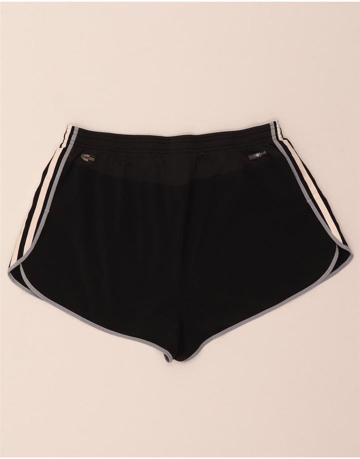 ADIDAS Womens Climacool Sport Shorts UK 14 Medium  Black Polyester Vintage Adidas and Second-Hand Adidas from Messina Hembry 
