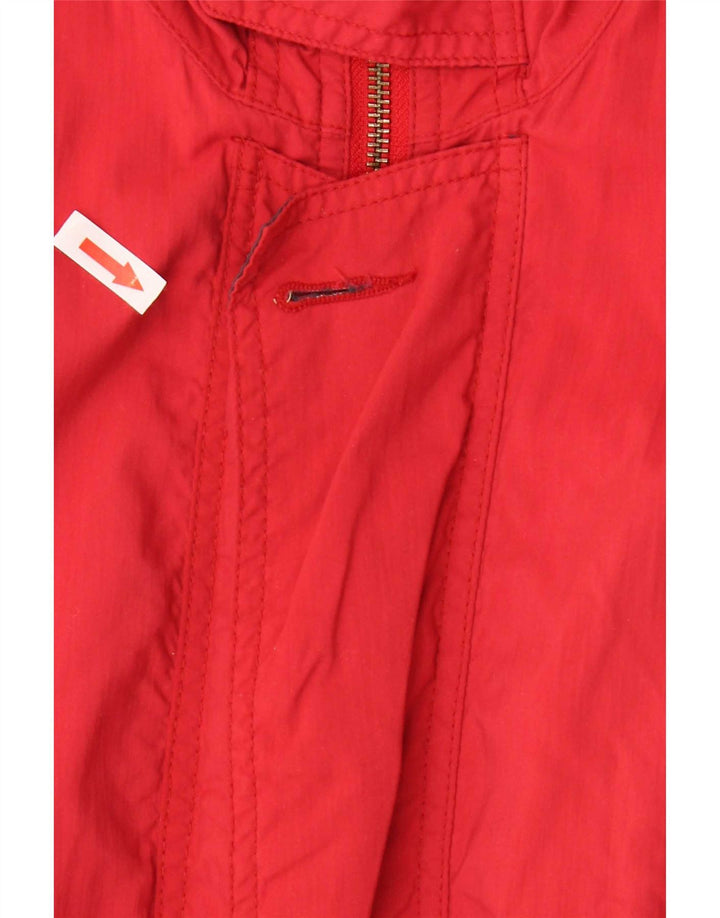 Nuova Moda Herren Bomberjacke UK 38 Mittelrot