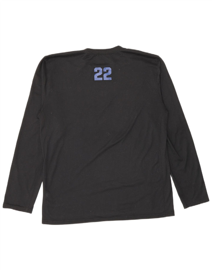 Nike Herren Wildcats Graphic Top Langarm Large Schwarz Polyester