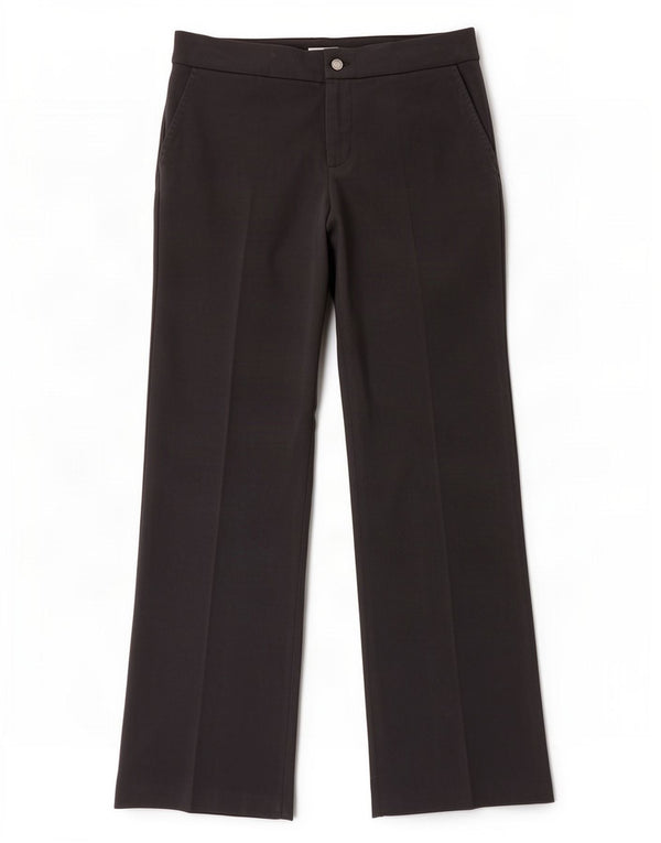 Calvin Klein Damen gerade Anzughose US 6 Medium W32 L32 Schwarz