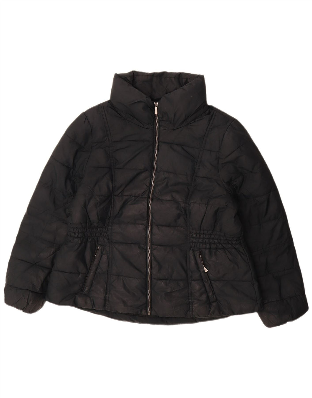 Marks & Spencer Damen Wattierte Jacke UK 20 2XL Marineblau Polyester