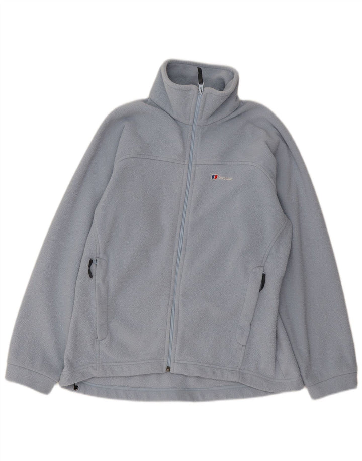 Berghaus Damen Fleecepullover UK 16 Large Blau Polyester