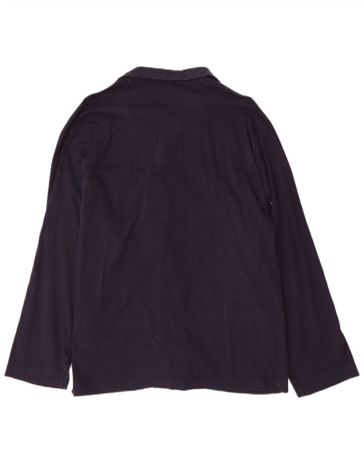 Marks & Spencer Herrenhemd XL Marineblau aus Baumwolle