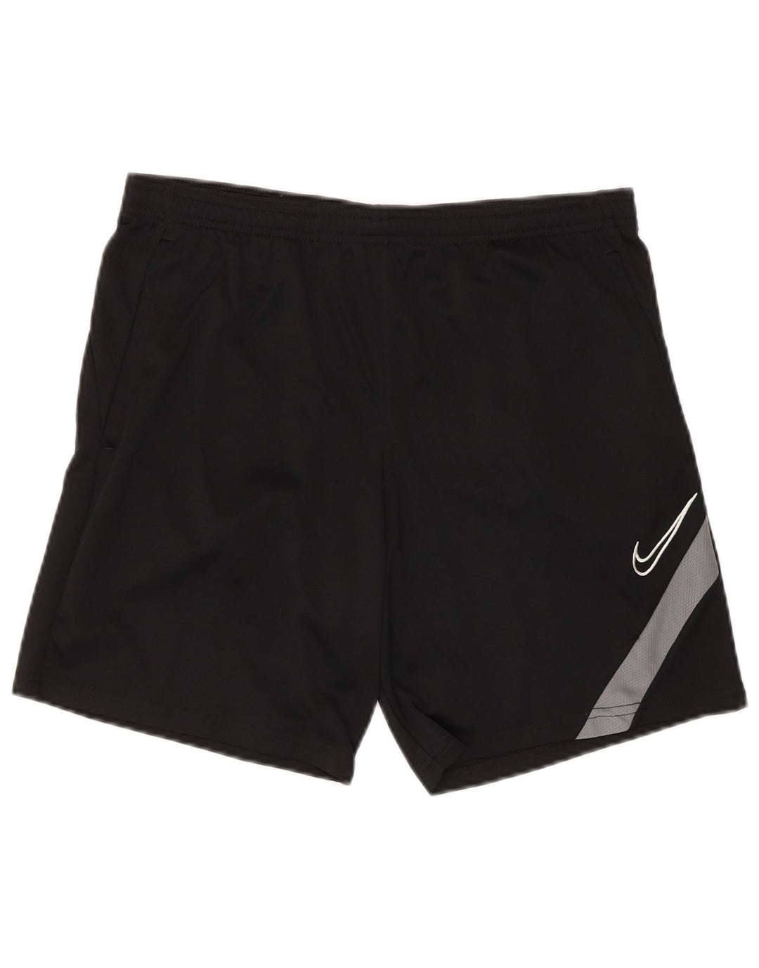 Nike Herren Dri Fit Sportshorts Mittelschwarzes Colourblock-Polyester