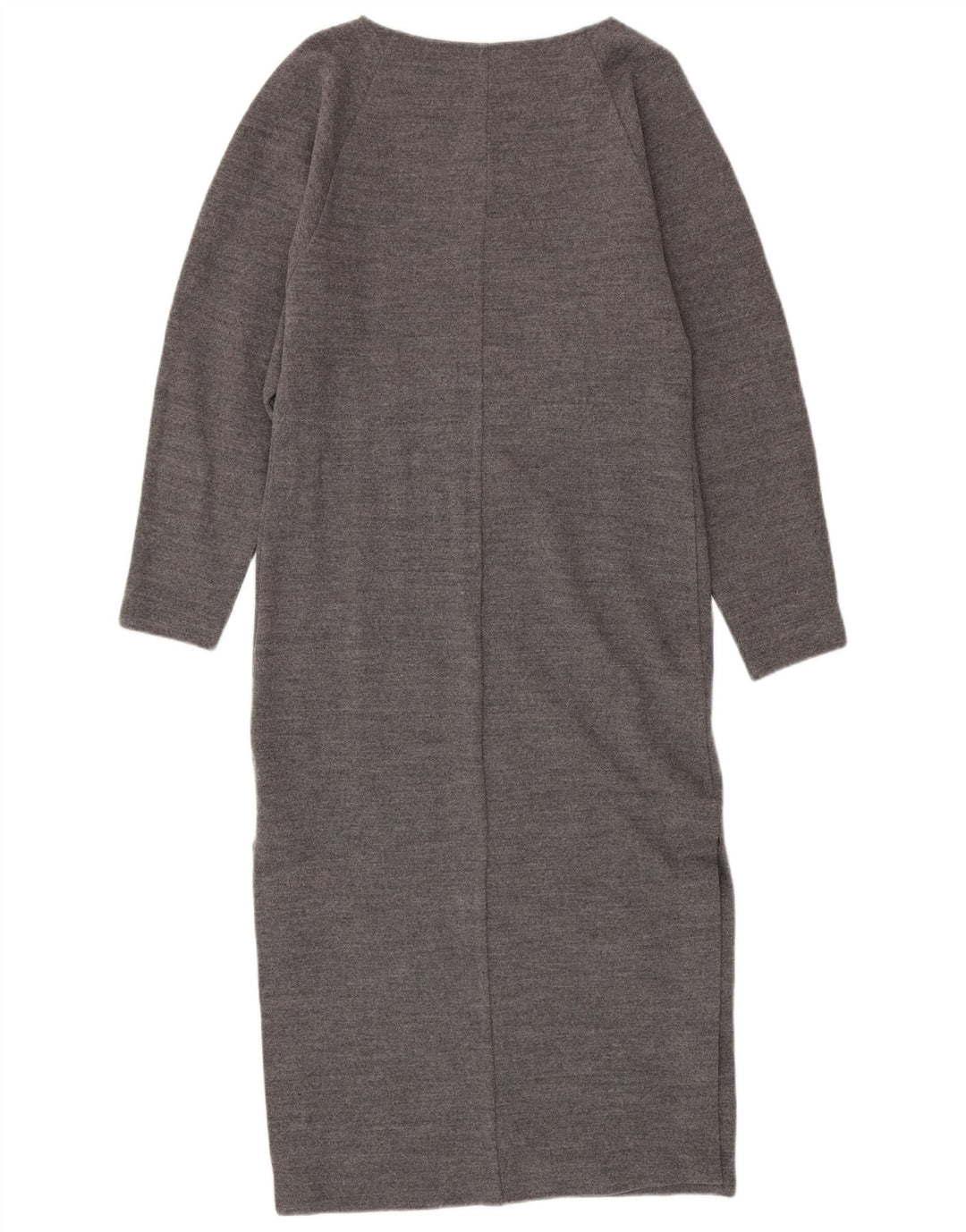 Cos Langarm-Pulloverkleid für Damen, UK 10, Größe S, graue Wolle