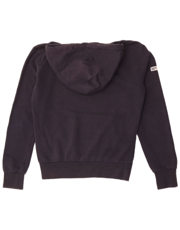 Superdry Herren-Kapuzenpullover, Größe S, Marineblau, Baumwolle