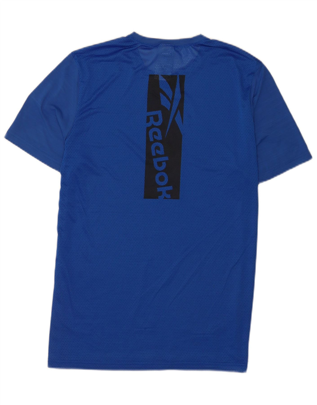 Reebok Herren Tall Graphic T-Shirt Top Large Blau Nylon