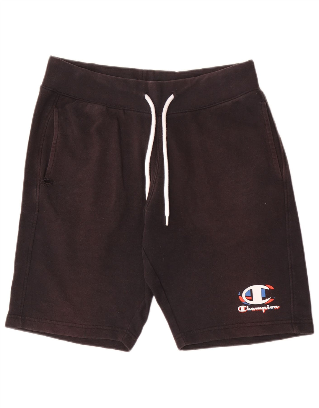 Champion Herren-Sportshorts aus mittelschwerer schwarzer Baumwolle