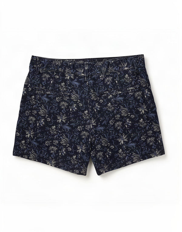 Gap Damen Chino-Shorts US 12 Large W36 Marineblaue Baumwolle