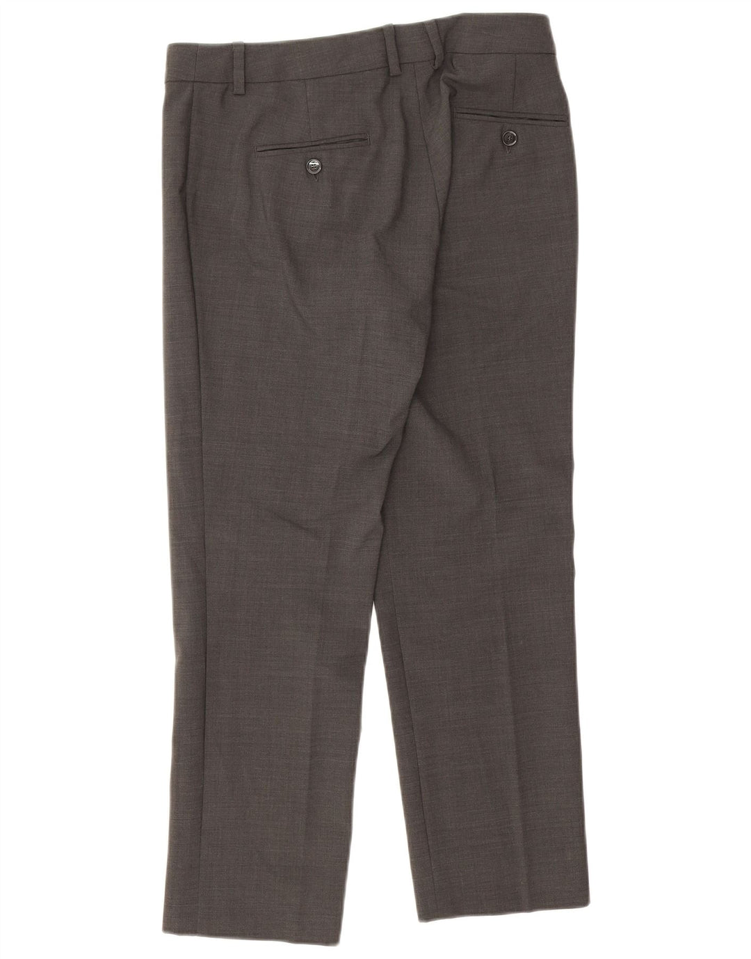 Max Mara Damen Weekend Slim Fit Freizeithose W26 L26 Grau