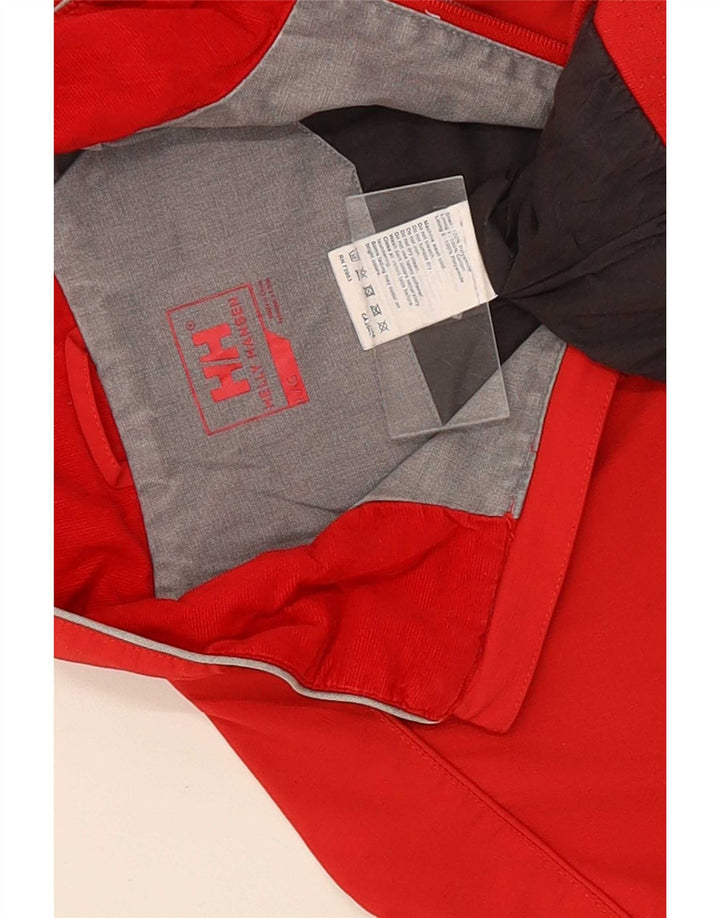 Helly Hansen Herren Bomberjacke mit Grafik, UK 40, Größe L, Rot, Polyamid, Sport