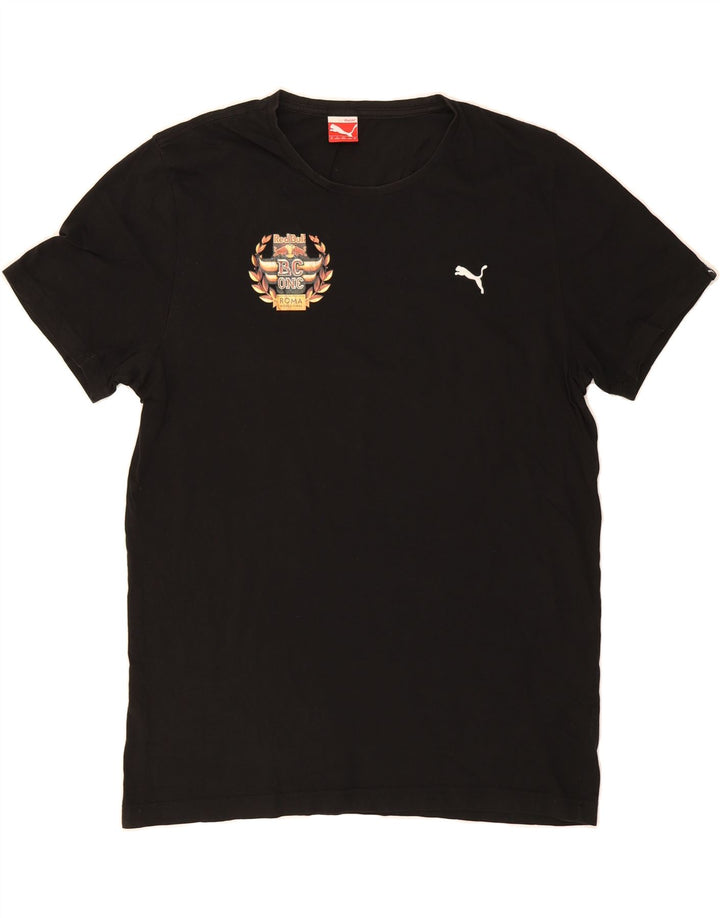 PUMA Mens T-Shirt Top XL Black Cotton Vintage Puma and Second-Hand Puma from Messina Hembry 