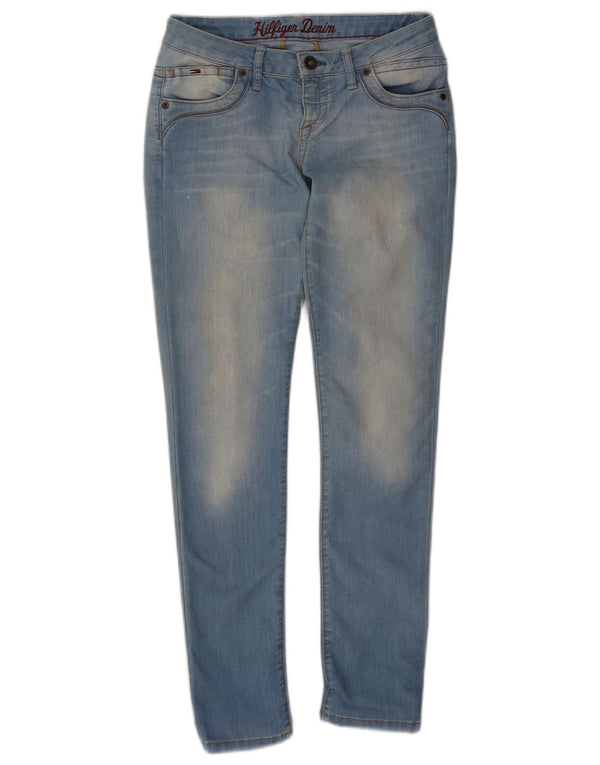 Tommy Hilfiger Damen Skinny Jeans W29 L32 Blaue Baumwolle