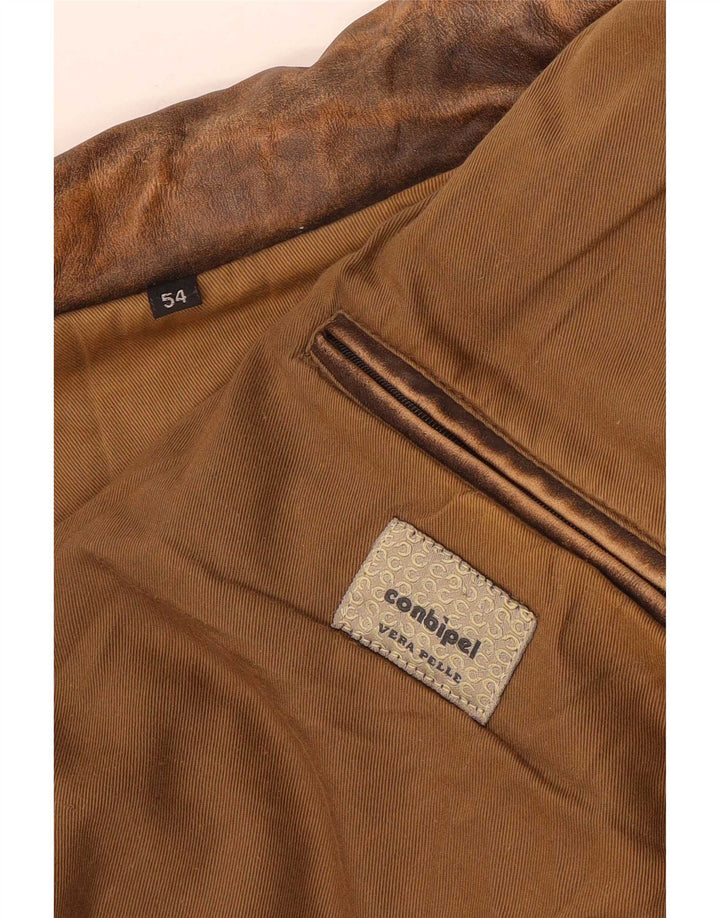 Conbipel Herren Lederjacke IT 54 XL Braun