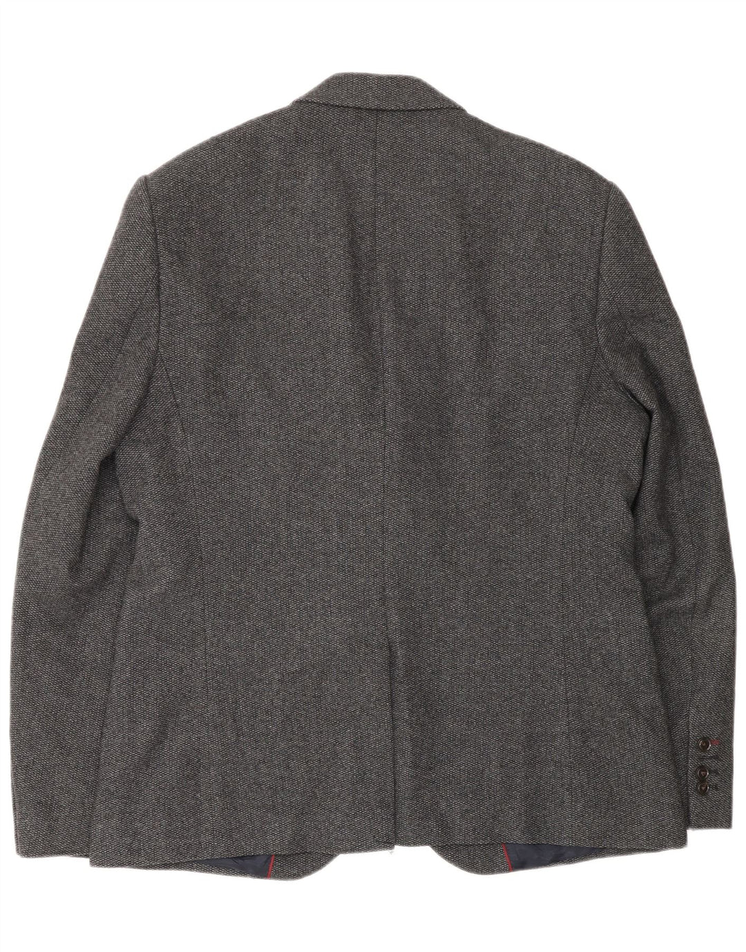 Jack Wills Herren-Blazer mit 2 Knöpfen, UK 42, XL, graue Wolle