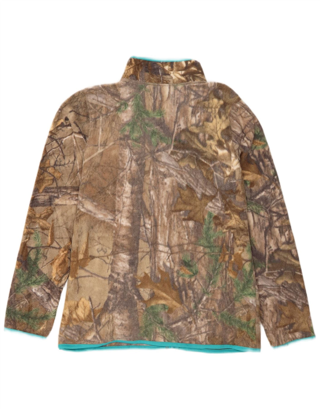 REALTREE Damen-Fleecejacke US 4/6 Small Brown Colourblock