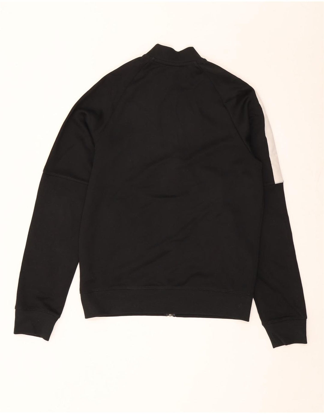 Nike Herren-Trainingsanzugoberteil, Jacke, Größe S, Schwarz, Colourblock-Polyester