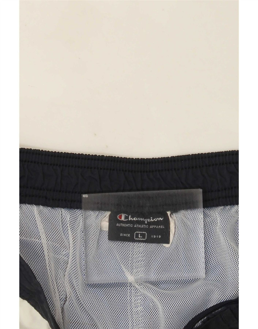 Champion Herren-Badeshorts, groß, Weiß, Farbblock