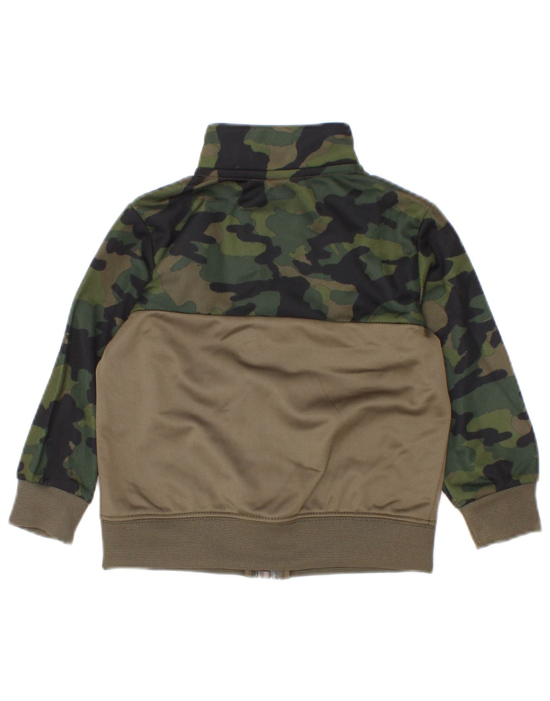 Nike Baby-Jungen-Trainingsanzug, Oberteil, Jacke, 9–12 Monate, Khaki-Tarnmuster, Polyester