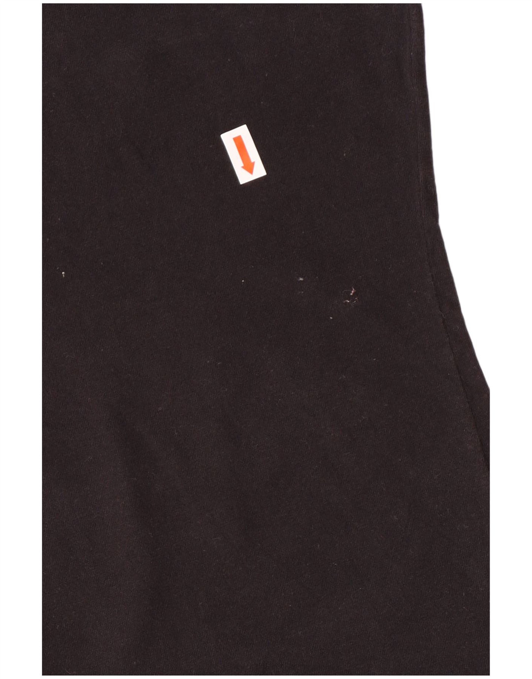 Champion Womens Graphic T-Shirt Top UK 10 Small Schwarz Baumwolle