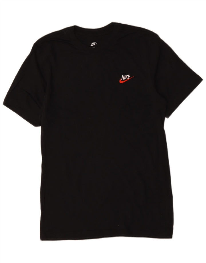 Nike Herren T-Shirt Top XS Schwarz Baumwolle