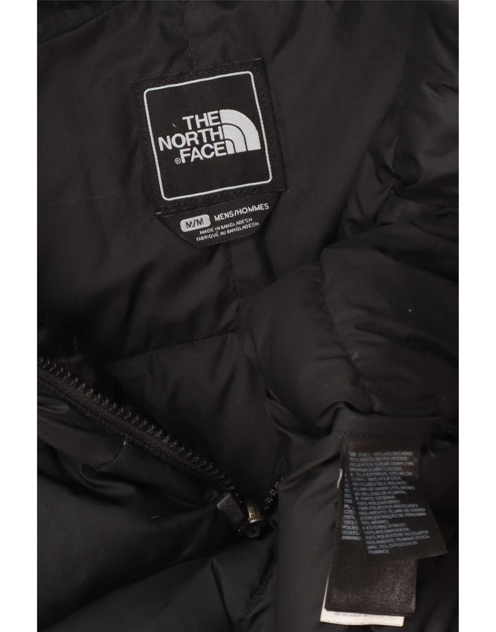 The North Face Herren Wattierte Weste UK 38 Mittelschwarzes Nylon