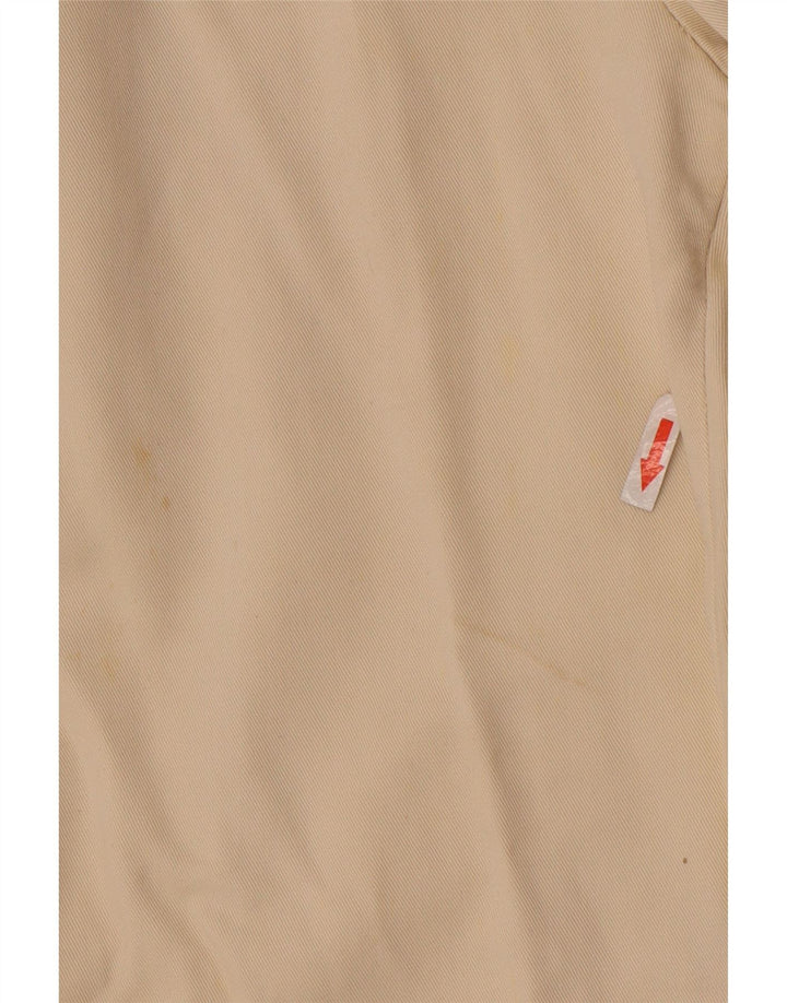 Peter Hadley Herren Pegged Chino Hose IT 48 Medium W32 L33 Beige Baumwolle