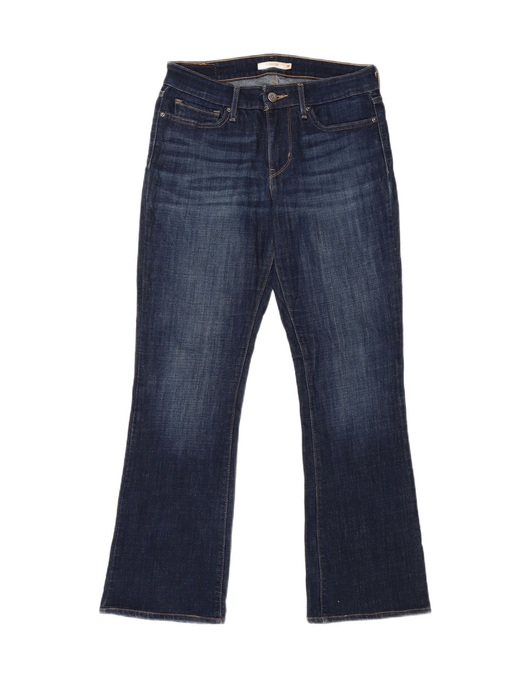 Levi's Damen Bootcut Jeans W28 L30 Blaue Baumwolle