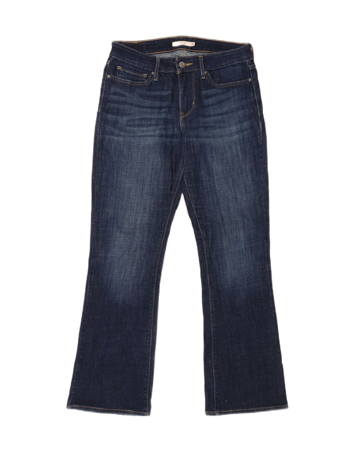 Levi's Damen Bootcut Jeans W28 L30 Blaue Baumwolle