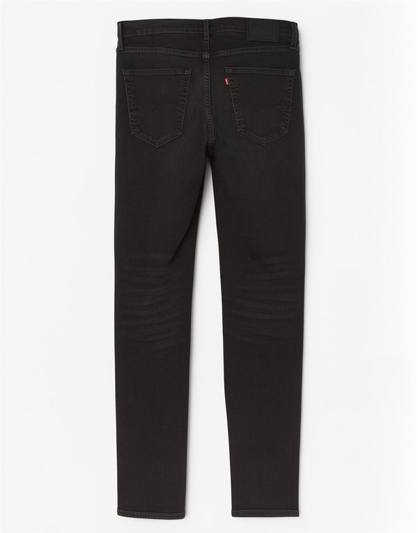 Levi's Herren Skinny Jeans W36 L32 Schwarze Baumwolle