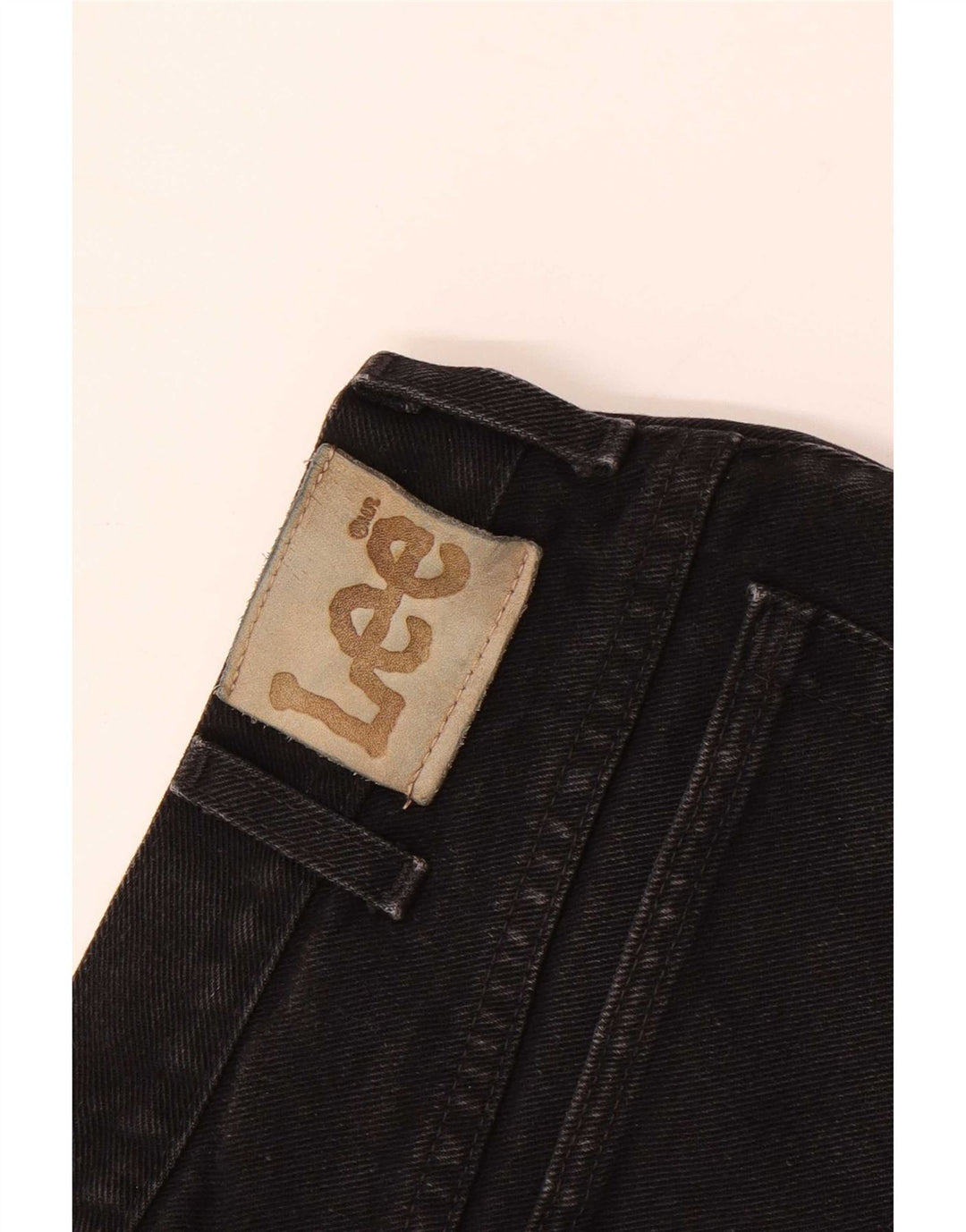 Lee Herren Straight Jeans W34 L32 Schwarz