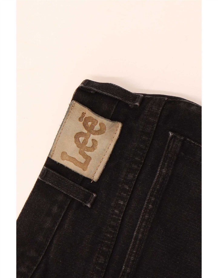 Lee Herren Straight Jeans W34 L32 Schwarz
