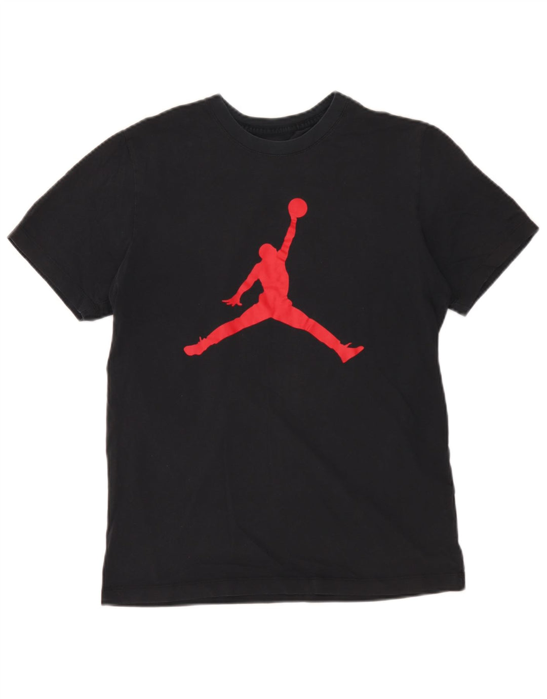 Jordan Herren-T-Shirt mit Grafik, Größe S, schwarze Baumwolle