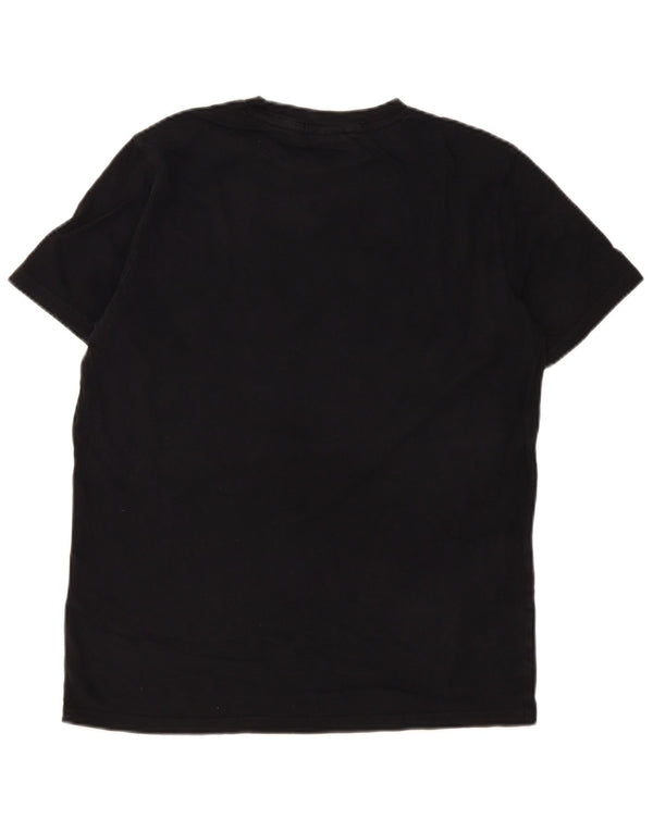 Champion Herren-T-Shirt mit Grafik, mittelschwarze Baumwolle