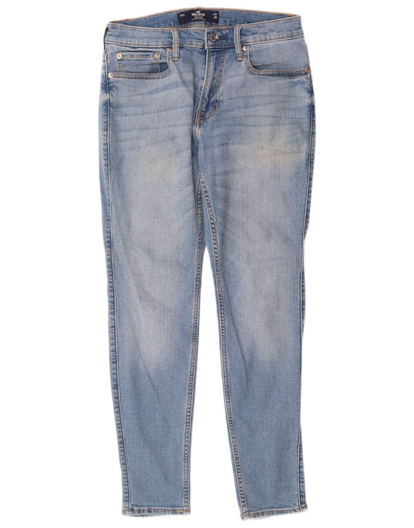 Hollister Womens Super Skinny Jeans W31 L30 Blue Cotton