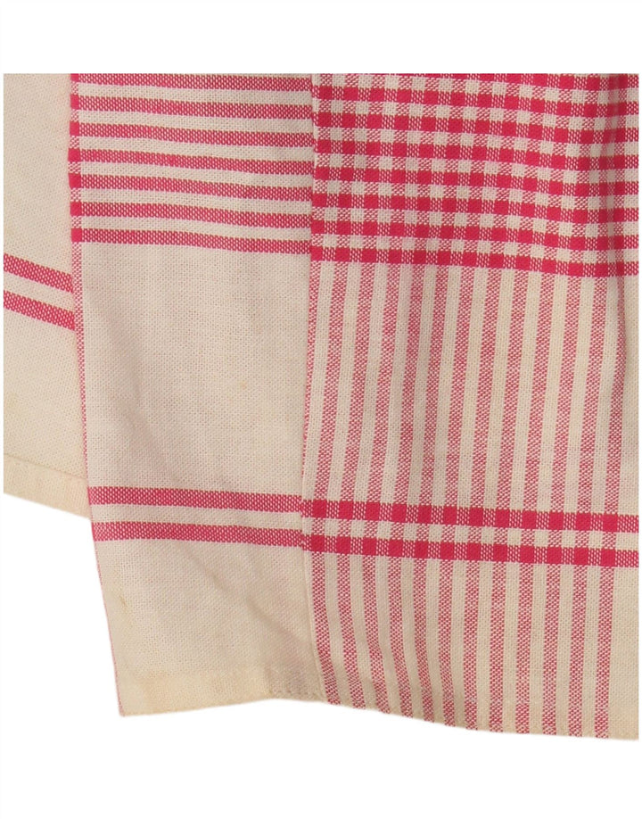 Touche Damen Wickelrock IT 46 Large W30 Rosa karierte Baumwolle