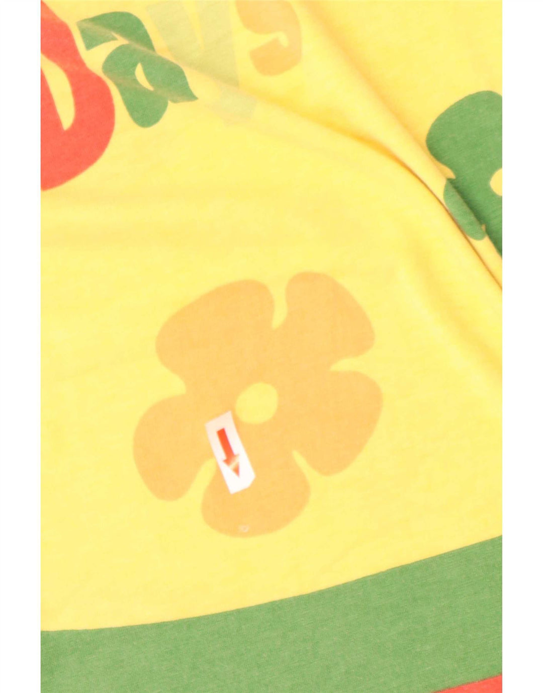 S.Oliver Herren Grafik-T-Shirt-Oberteil, groß, gelb, Farbblock