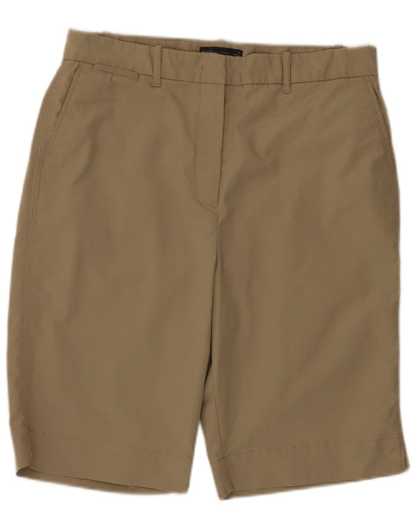 Marks & Spencer Damen Chinoshorts UK 14 Large W32 Beige Baumwolle