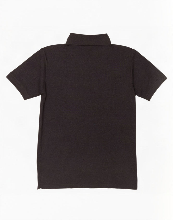 Reebok Herren-Poloshirt, groß, schwarze Baumwolle