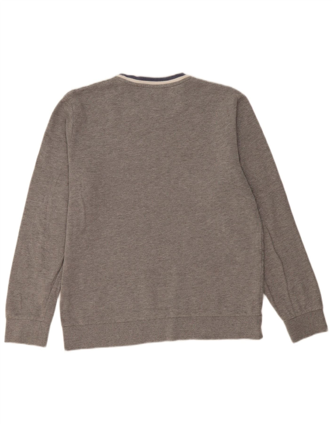 Jack & Jones Herren-Sweatshirt, Pullover, Größe L, Grau, Baumwolle