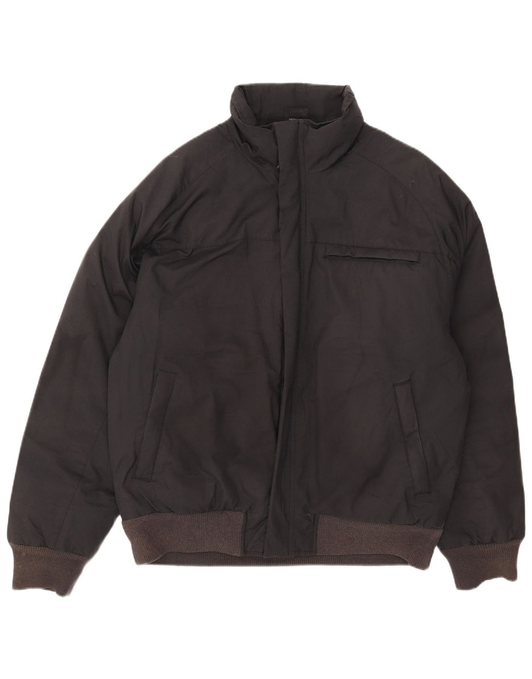Adidas Herren Bomberjacke UK 40 Large Schwarz Polyester