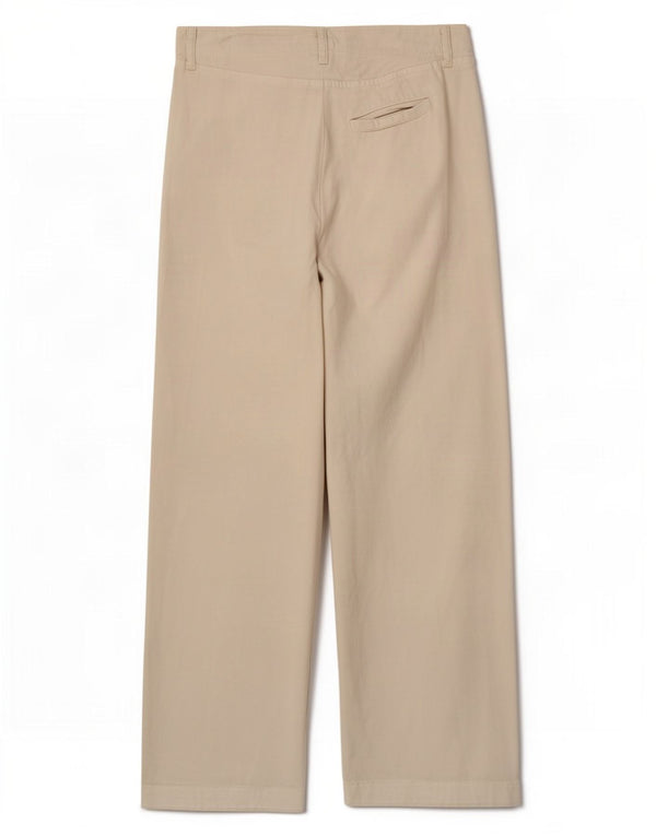 Zara Damen-Jeans mit hoher Taille, lockere Passform, Größe S: W26, L28, Weiß